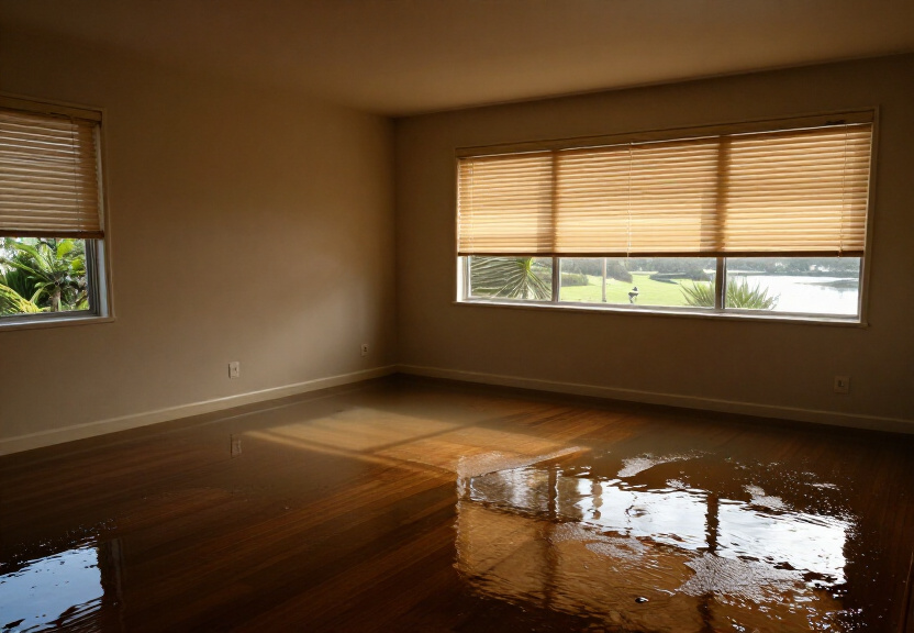 Damp subfloor in a Bankstown apartment building